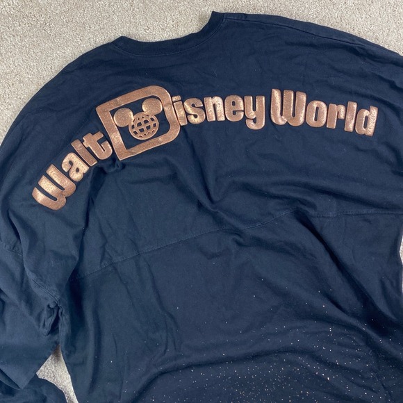 Disney Other - Disney Spirit Jersey Walt Disney World Est 1971 Black XXL Long Sleeve Shirt